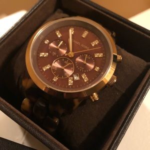 Michael Kors Tortoise Watch